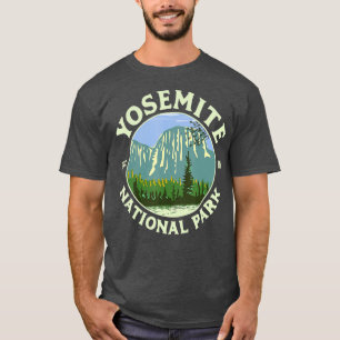 Camiseta Vintage Yosemite National Park CA California Hikin