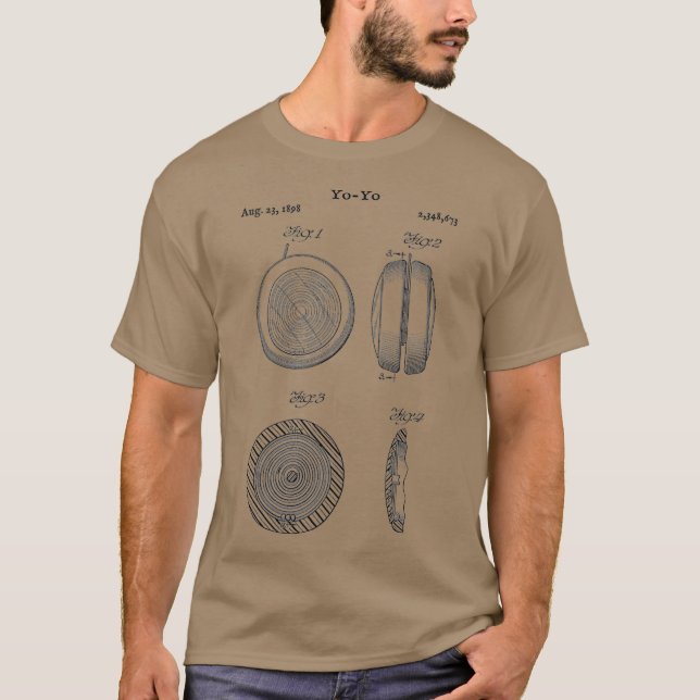 Camiseta Vintage YoYo     BlueprintToy YoYo Looping (Anverso)