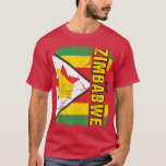 Camiseta Vintage Zimbabwean Flag Zimbabwe Pride Roots Herit<br><div class="desc">Vintage Zimbabwean Flag Zimbabwe Pride Roots Heritage Gift  .</div>