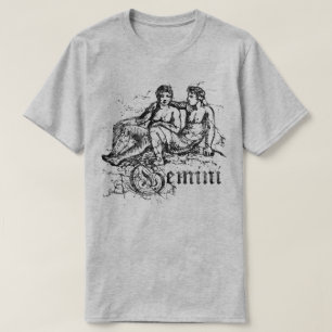 Camiseta Vintage Zodiac Gemini