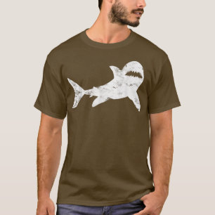 Camiseta VintageShark Bite Tee de Guay con problemas de tib