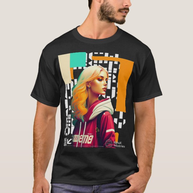 Camiseta VintageTech#03 - Colección Elegenza Premium (Anverso)