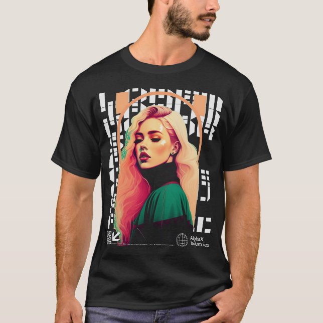 Camiseta VintageTech#04 - Colección Elegenza Premium (Anverso)