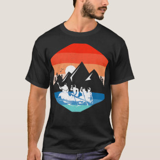 Camiseta VINTAJE DE RAFING DE MONTAÑA Tshir Río Rafter Wate