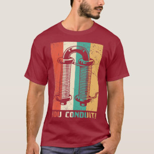 Camiseta Vintriga conducto eléctrico arcoiris