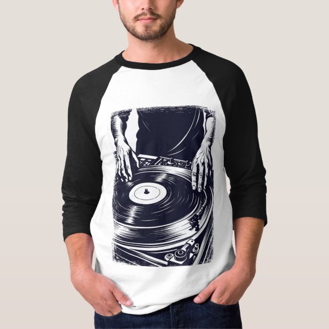 Camiseta Vinyl DJ (Anverso)