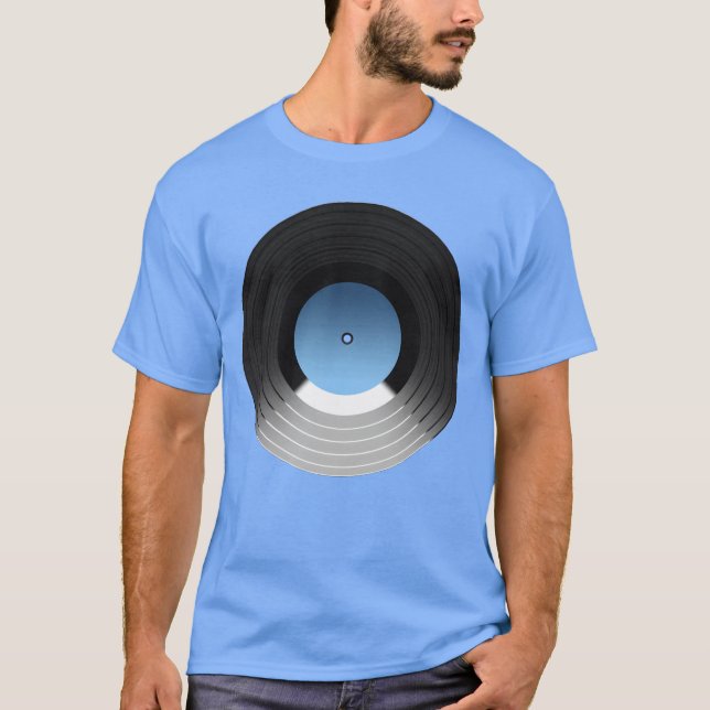 Camiseta VINYL girl (Anverso)