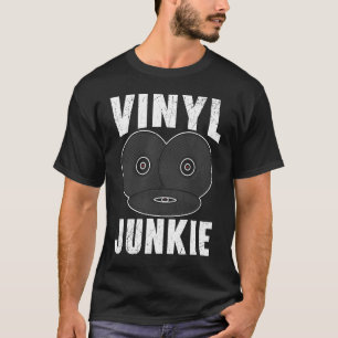 Camiseta Vinyl Junkie Vinyl Record Music 1