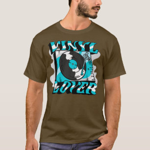 Camiseta Vinyl Lover - DJ de citas de amor de música retro 