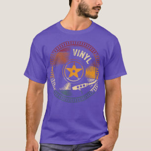 Camiseta Vinyl Music Records Shirage Vintage Retro Vinyl Re