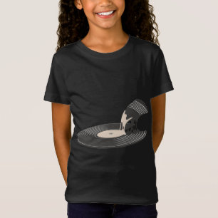 Camiseta Vinyl Record Pizza Slice - Colector Music Lover R