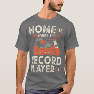Camiseta Vinyl Record Player Vinyl Records