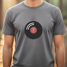Camiseta Vinyl Record T-Shirt