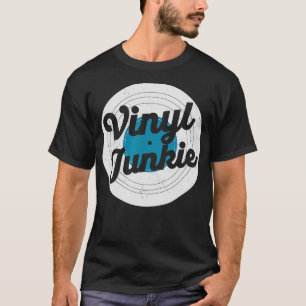 Camiseta Vinyl Records Audio Music Record Player LP Retro