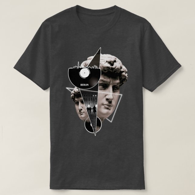 Camiseta Vinyl renacentista de Berlín (Diseño del anverso)