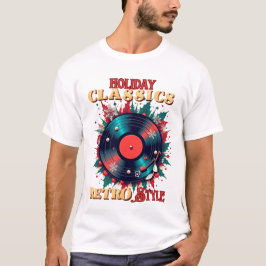 Camiseta Vinyl retro