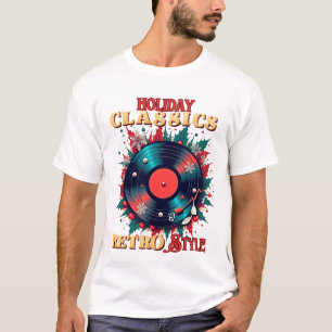 Camiseta Vinyl retro