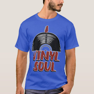 Camiseta Vinyl Soul DJ vintage Record Music Lover