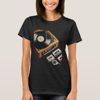Camiseta Vinyl y Cassette