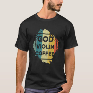 Camiseta Viol de culto a la Iglesia del Café de Dios, violi