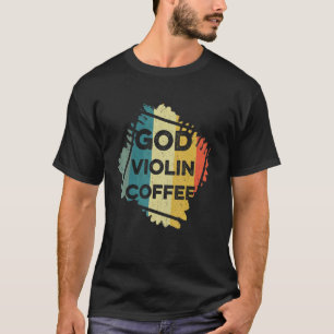 Camiseta Viol de culto a la Iglesia del Café de Dios, violi