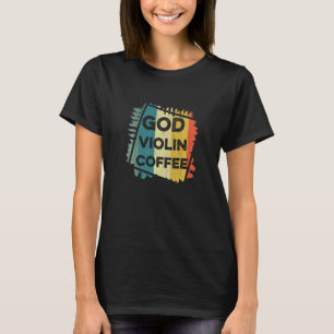 Camiseta Viol de culto a la Iglesia del Café de Dios, violi