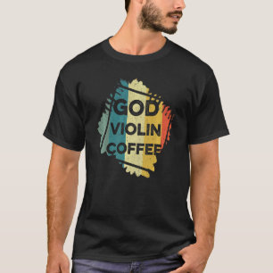 Camiseta Viol de culto a la Iglesia del Café de Dios, violi