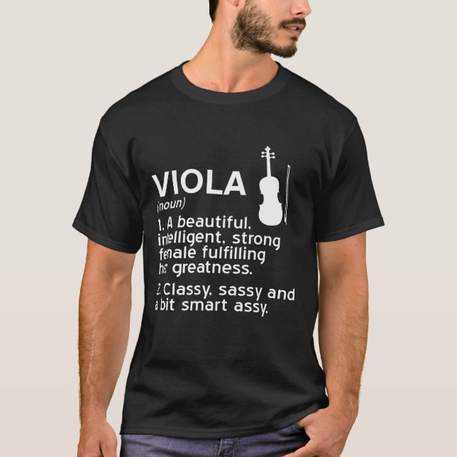 Camiseta Viola — definición de viola (Anverso)