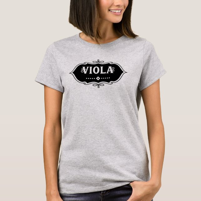 Camiseta Viola Emblem (Anverso)