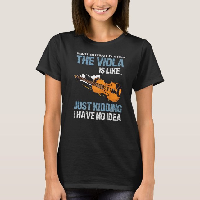 Camiseta Viola Instruments Music Notes Player Lesinne (Anverso)
