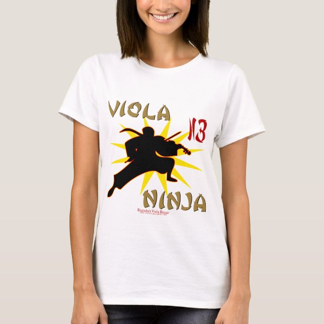 Camiseta Viola Ninja (Anverso)