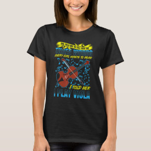Camiseta Viola Play Viola Music Violist Orquesta Vi