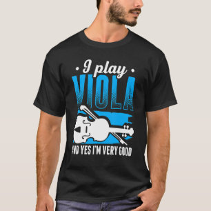 Camiseta Viola Play Viola Music Violist Orquesta Vi