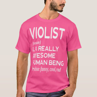 Camiseta Viola Player Definition Funny - Orquesta Violista