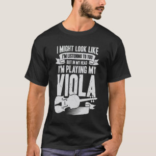 Camiseta Viola Player Music Instrument Violist Gift