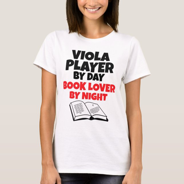 Camiseta Viola Player por noche (Anverso)
