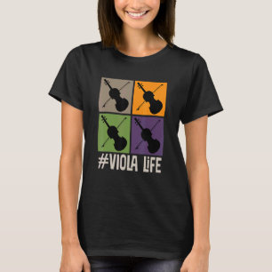 Camiseta Viola Player Violist Life