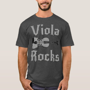 Camiseta Viola sacude Gótico violinista de rock pesado