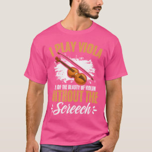 Camiseta Viola Violinista Jugador Orquesta de Música Viola