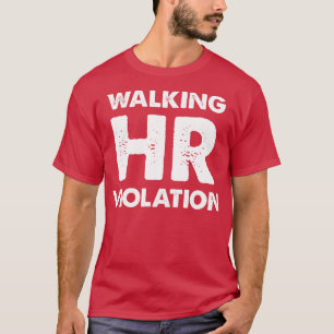 Camiseta Violación de derechos humanos en marcha