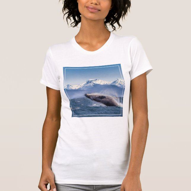 Camiseta Violación de la ballena jorobada en Alaska (Anverso)