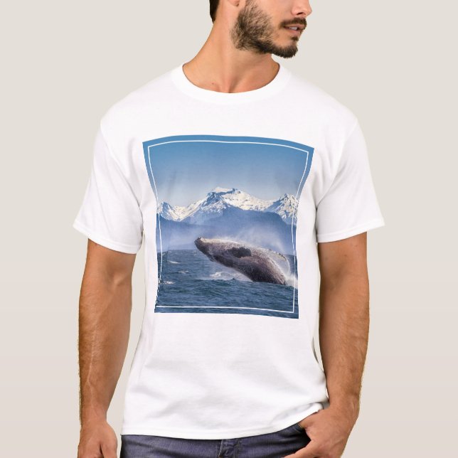 Camiseta Violación de la ballena jorobada en Alaska (Anverso)