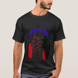 Camiseta Violación de música de audífonos