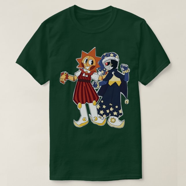 Camiseta violación de seguridad de fnaf sundrop plush 2 (Diseño del anverso)
