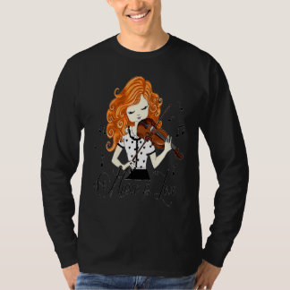 Camiseta Violea Violea Vestido Musical Juventud