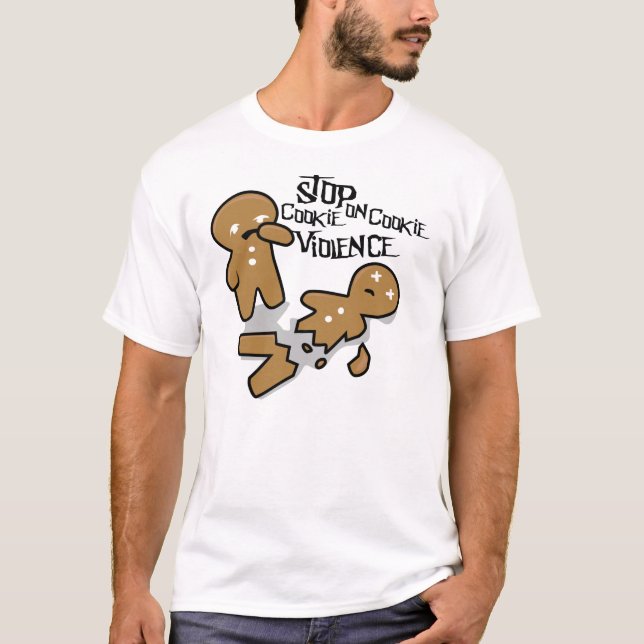 Camiseta Violencia de la galleta (Anverso)