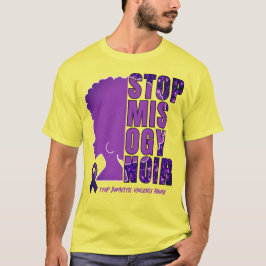 Camiseta Violencia Doméstica Evitar la MISOGYNOIR