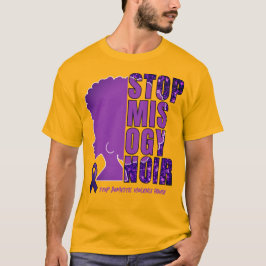 Camiseta Violencia Doméstica Evitar la MISOGYNOIR