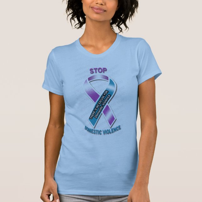 Camiseta violencia en el hogar (Anverso)