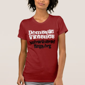 Camiseta Violencia en el hogar, knowtheredflags.org
